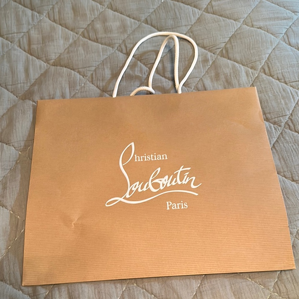 Christian Louboutin Brown Tote Bag